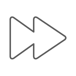 Fast forward arrow indicating quick loan processing